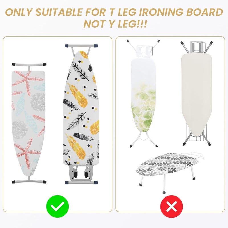 ORLESS Ironing Board Hanger Metal Wall Mount Iron and Ironing Board Holder, Laundry Room Decor and Storage with Large Storage Black Wooden Base Basket - Image 4